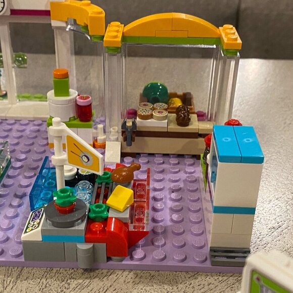LEGO Friends 41118 Heartlake Supermarket 100% Complete Manuals Minifigures - Picture 7 of 7